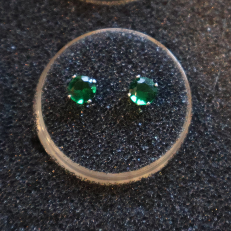 Sterling Silver 925 Post Gemstone Earrings