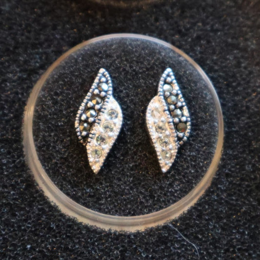 Sterling Silver 925 Post Gemstone Earrings
