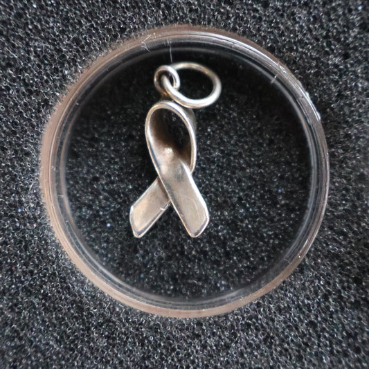Sterling Silver 925 Ribbon Pendant $25