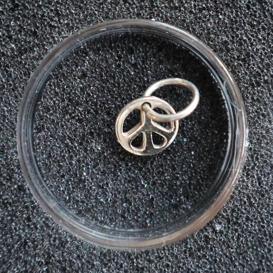 Sterling Silver 925 Peace Pendant $15