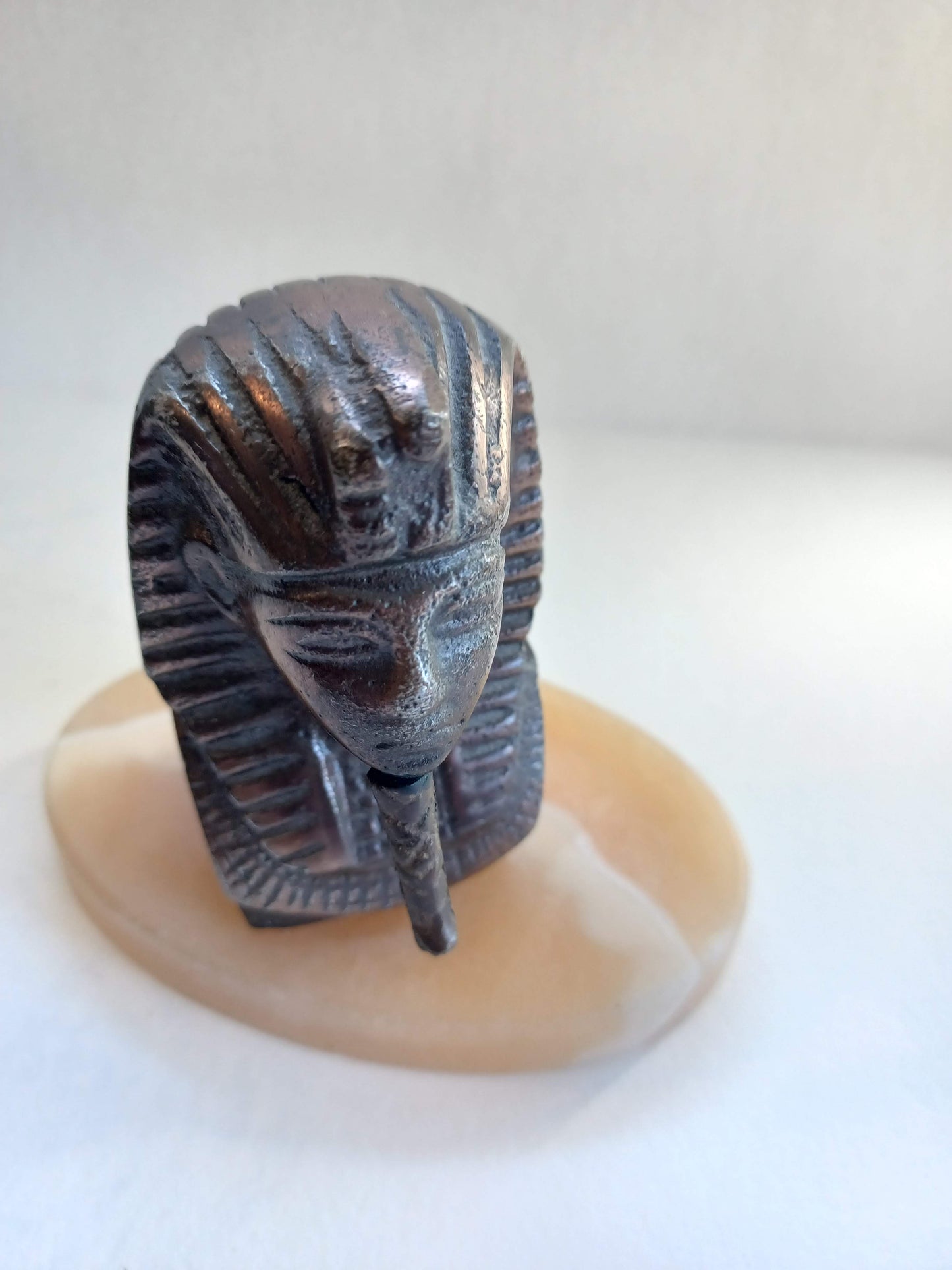 Art Deco Egyptian Bust on Marble