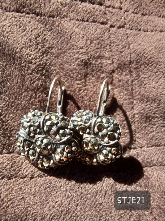 Sterling Silver 925 GA Earrings