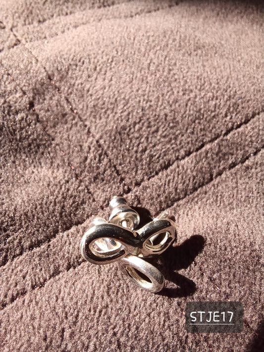 Sterling Silver Infinity Earrings