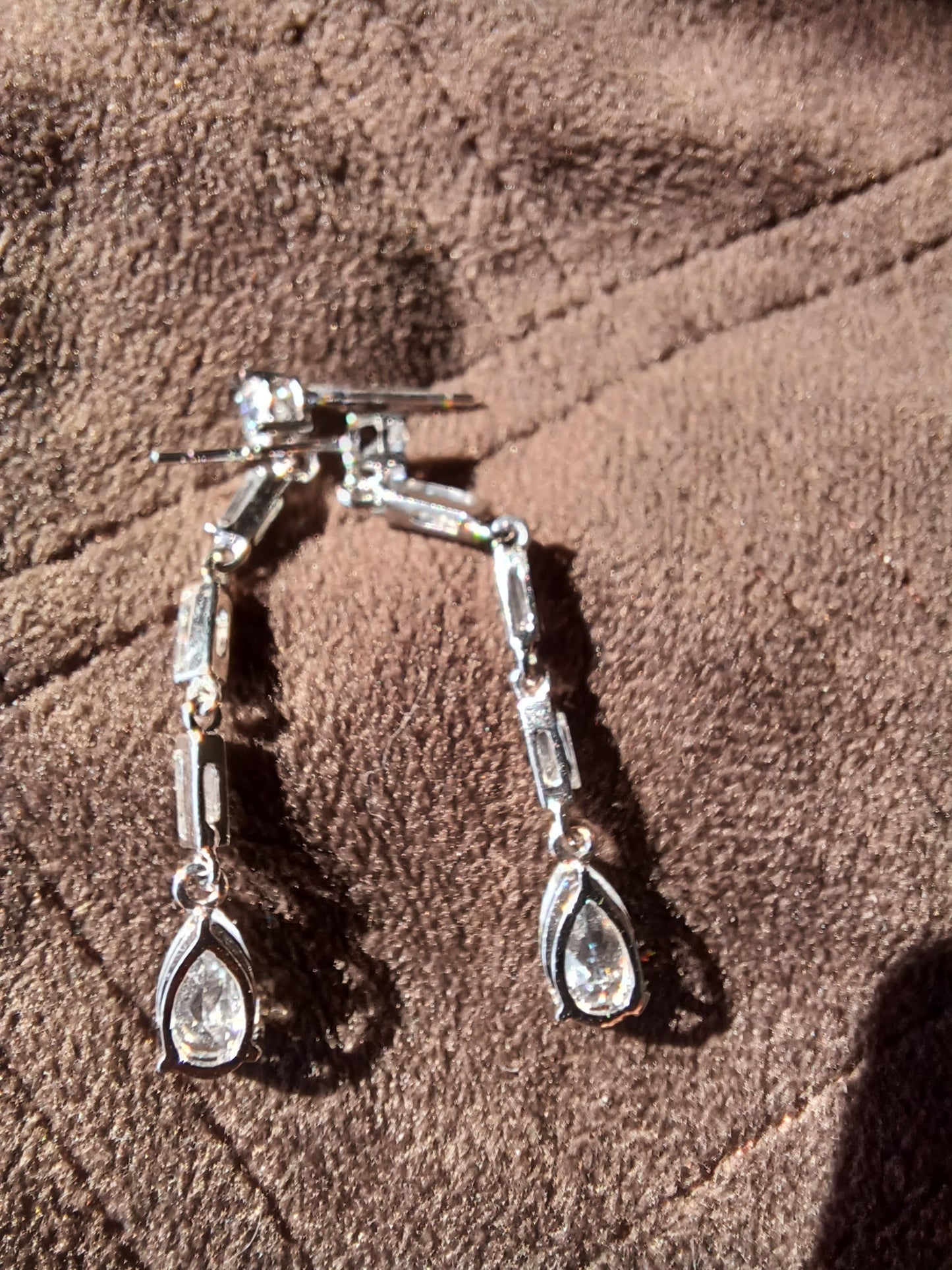 Sterling Silver 925 Cubic Zirconia Earrings