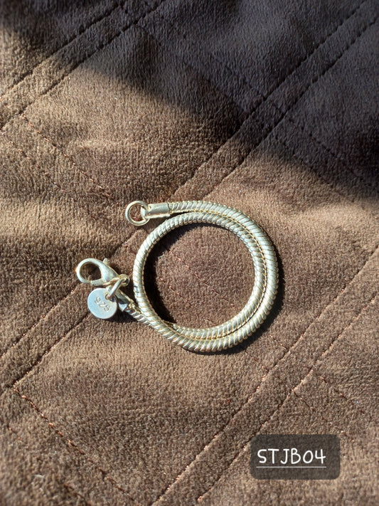 Sterling silver 925 charm bracelet