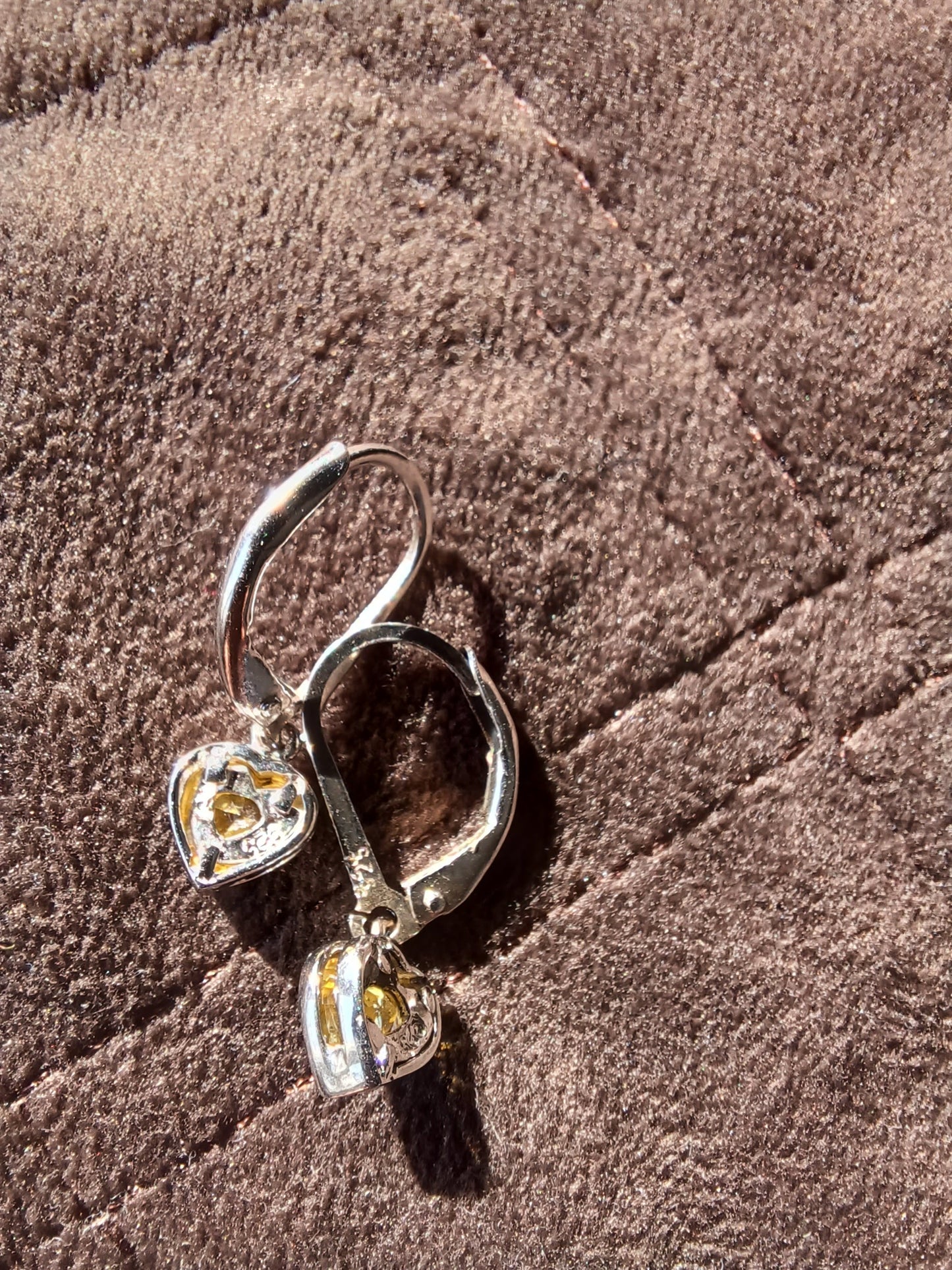 Sterling Silver and Gemstone Earrings