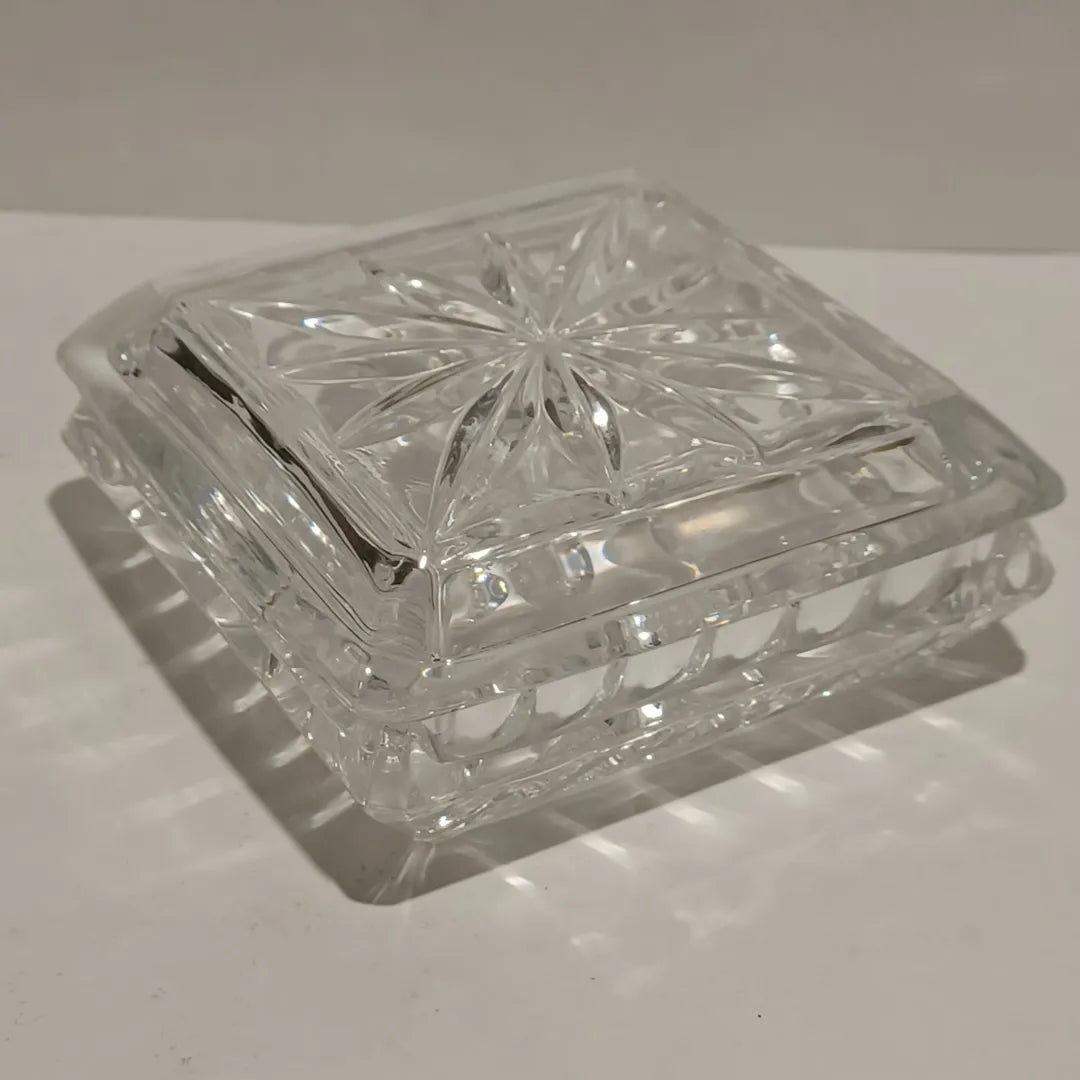 Crystal Square Trinket Box