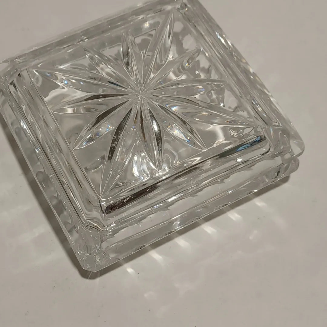 Crystal Square Trinket Box