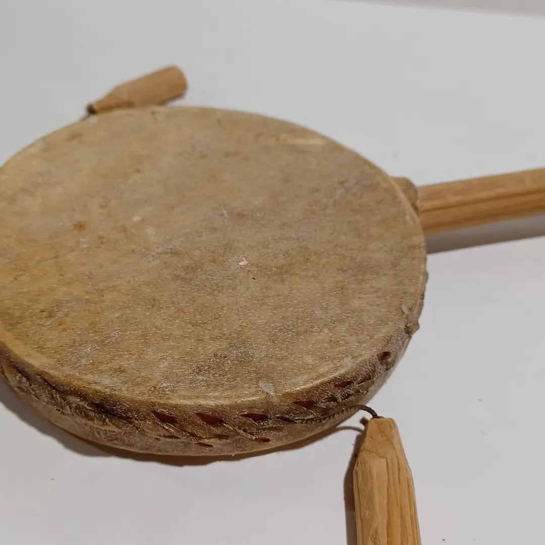 Vintage Native American Double Rattle