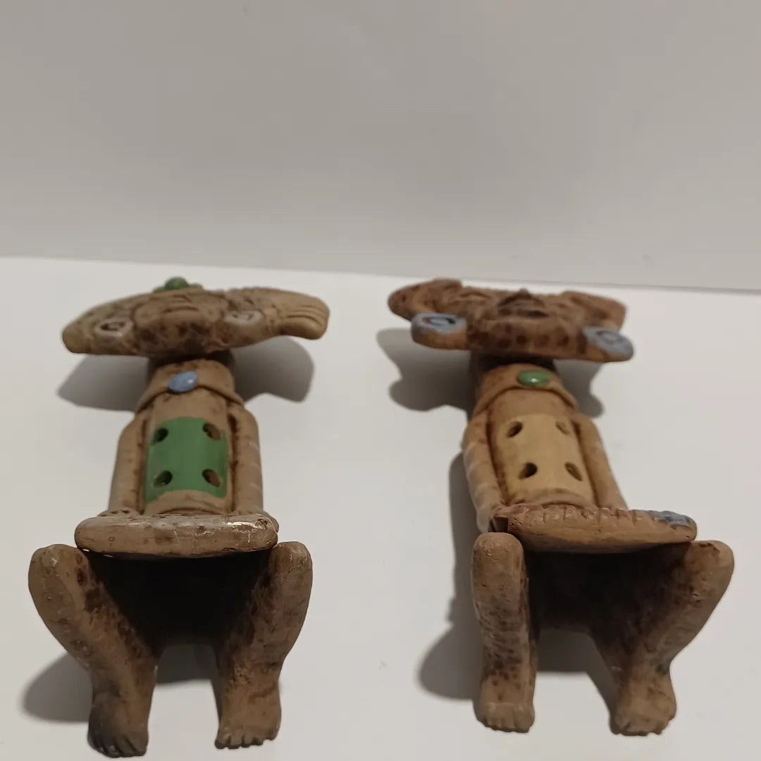Aztec Mayan Clay Flutes