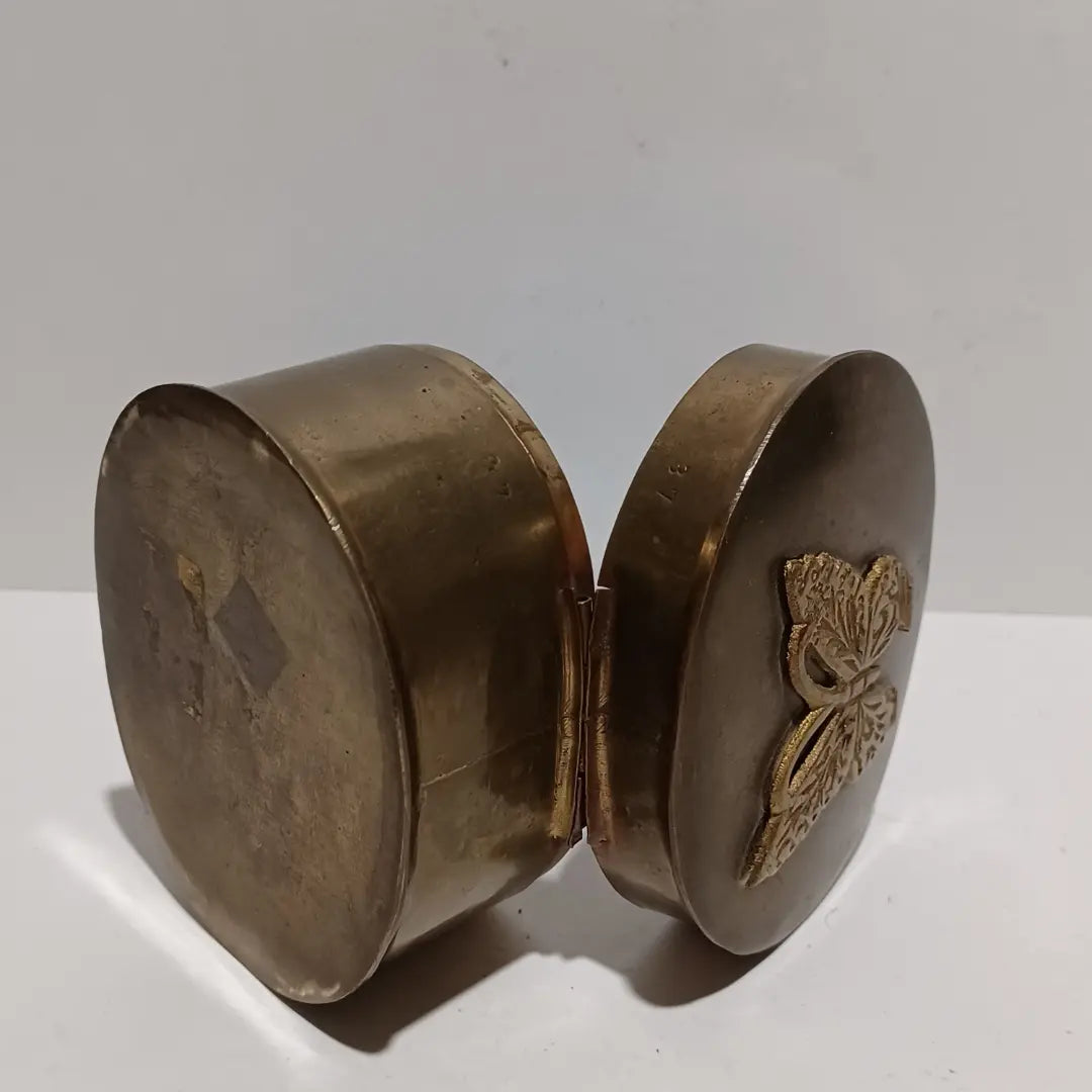 Butterfly Brass Jewelry Box
